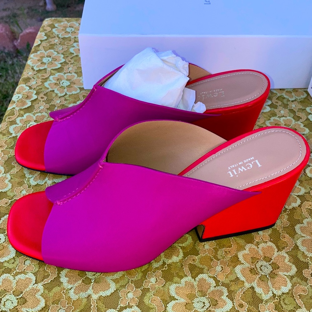 Lewis Leather Mule NWB
